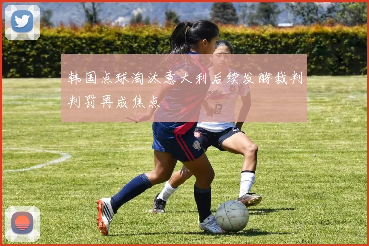 韩国点球淘汰意大利后续发酵裁判判罚再成焦点